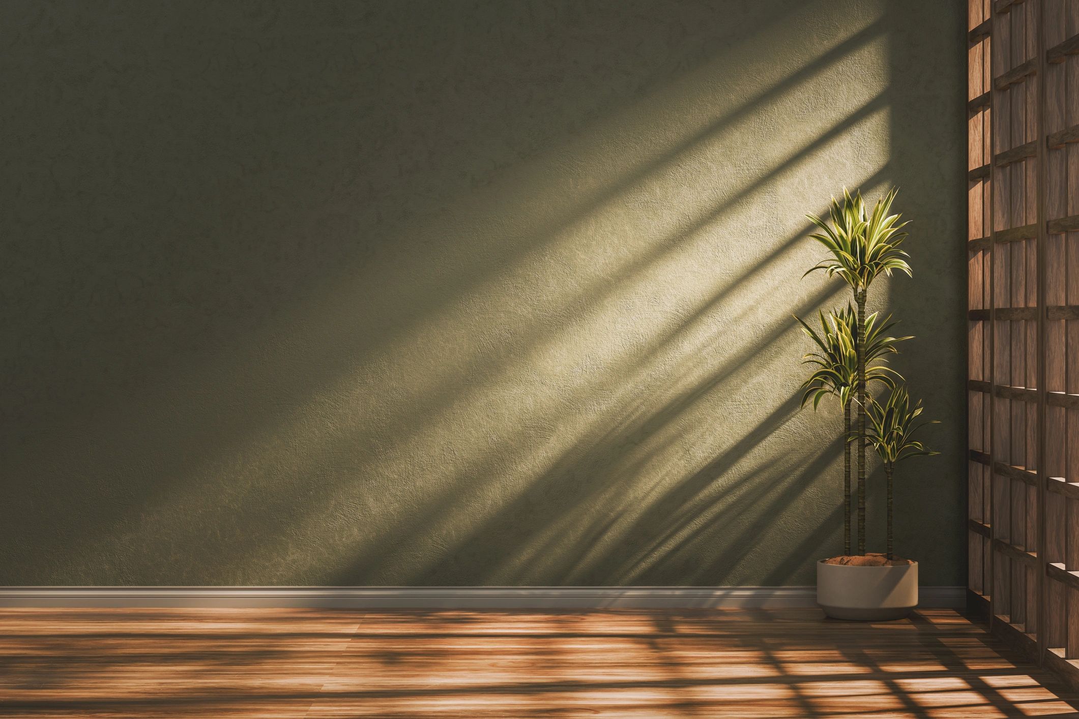 Modern home interior representing residential security